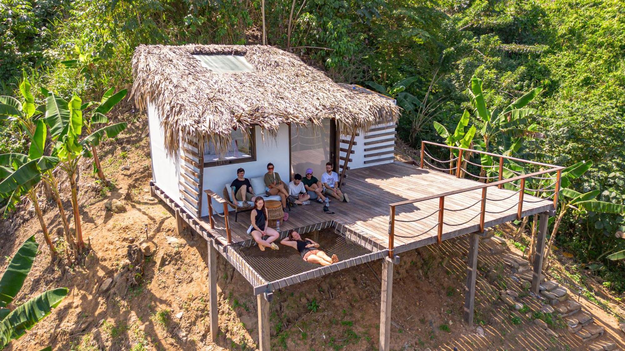Encanto Hostel Guachaca Exterior foto